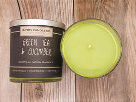 Green Tea & Cucumber Soy Candle