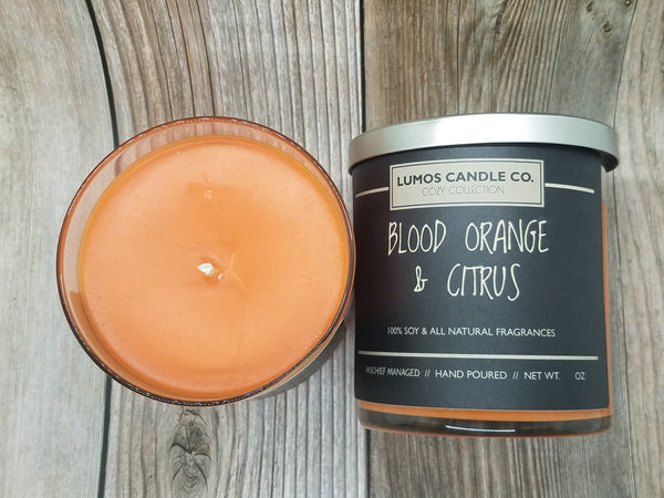 Blood Orange & Citrus Soy Candle & Melts