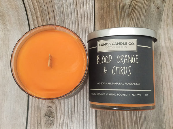 Blood Orange & Citrus Soy Candle & Melts