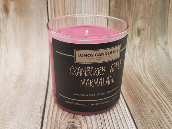 Cranberry Apple Marmalade Soy Candle & Melts