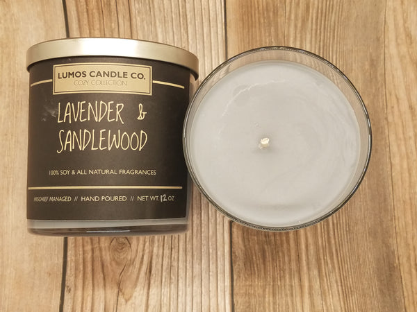 Lavender & Sandlewood Soy Candle