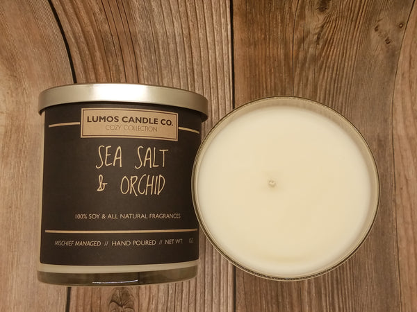 Sea Salt & Orchid Soy Candle & Melts