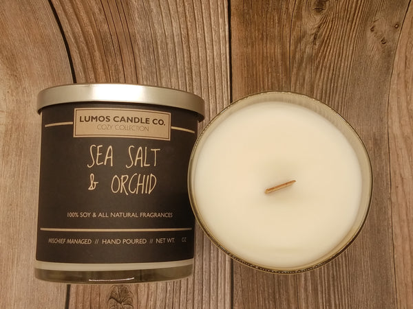 Sea Salt & Orchid Soy Candle & Melts